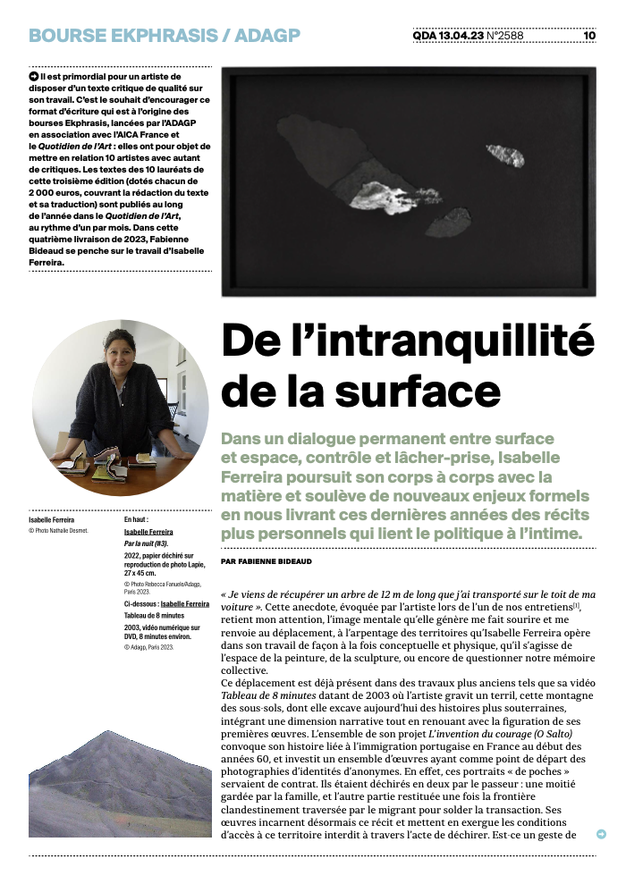 Quotidien de l'art, N°2588, du 13 Avril 2023