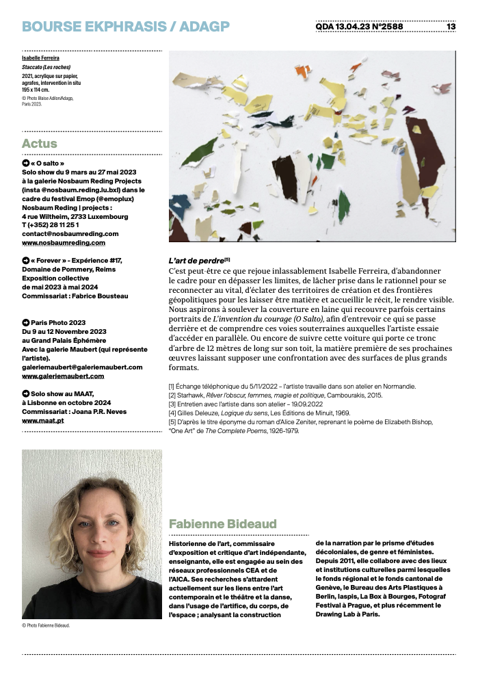 Quotidien de l'art, N°2588, du 13 Avril 2023